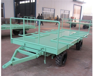 Flat trailer